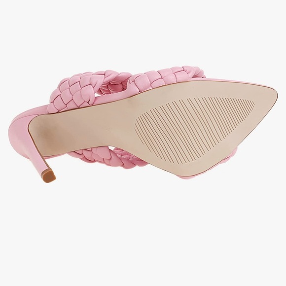 NIB VIVIANLY BRAIDED POINTED TOE SANDALS - Picture 4 of 6